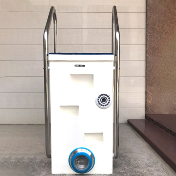 Wall-Mounted Pipeless Filter for Swimming Pools