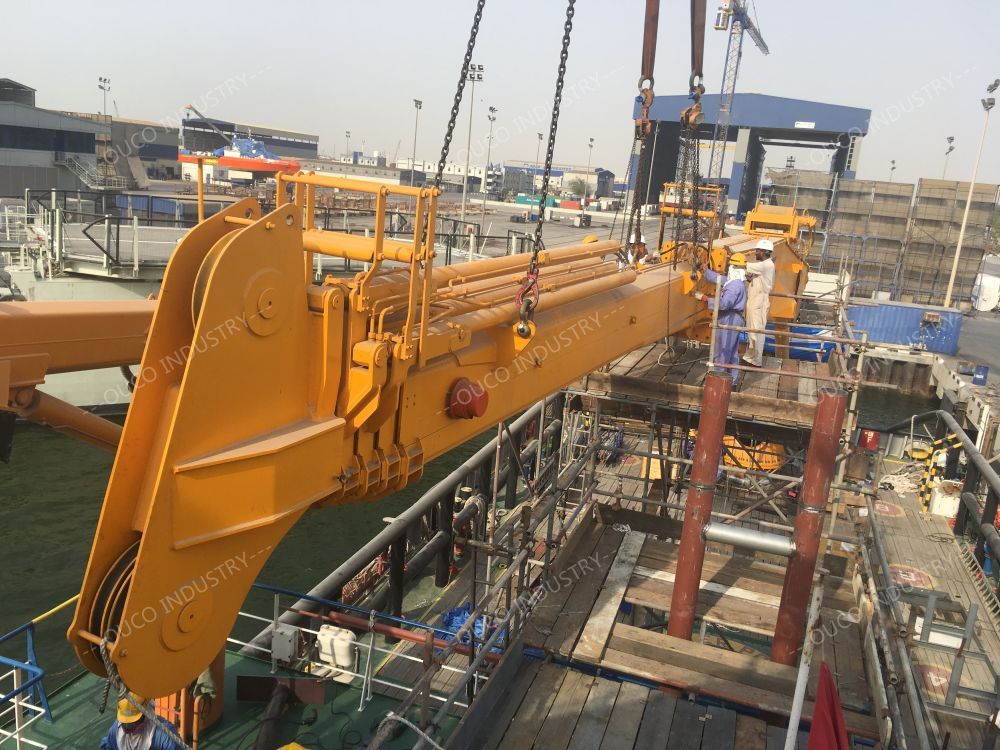 3t40m telescopic boom crane