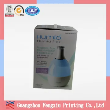 Full Color Corrugated Cardboard Carton Packaging Box with Lid