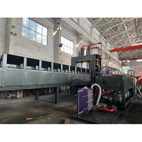 High Output Scrap Metals Guillotine Type Cutting Machine