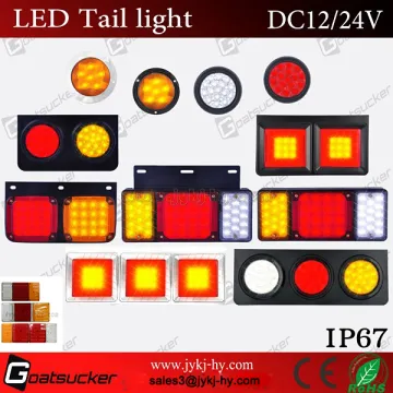 12/24V Voltage and Tail Light Type 24v led tail light