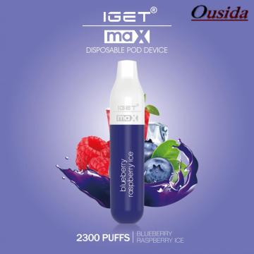 Nuevo Iget Max 2300 Puffs