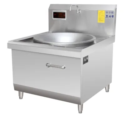 Commercial Induction Cooker Electromagnetic Double-Head Double-Tailed Fry Furnace