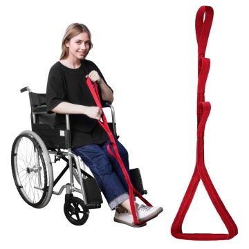 Senior Red Leg Support Strap for Knee Surgery