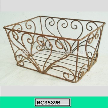 Wholesale Metal Wire Basket Holder for Fruit