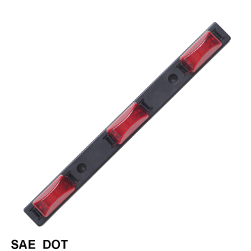 12V LED -indicator lichtbalk met SS Bezel