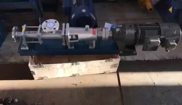 G series single mortar pulp screw pump