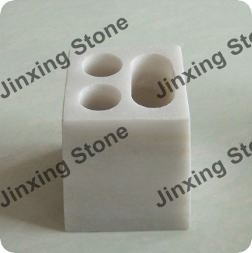 Marble Toothbrush Holder Natural Stone Bathroom Accessories