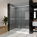 Sally Mattblack Double pontage de glissement de 10 mm Portes de douche