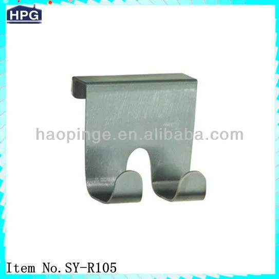 Stainless Steel Over The Cabinet&Door Hook