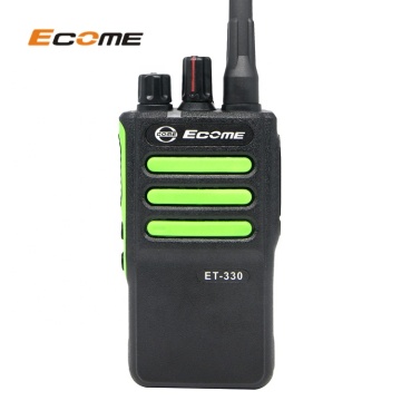 Ecome ET-330 bon marché UHF rechargeable numérique bidiromine à faible coût dmr walkie talkie