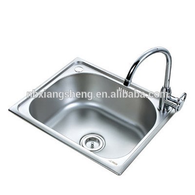 Rotating faucet shell shaped bathroom sink Stainless Steel Sink hand wash sink prices