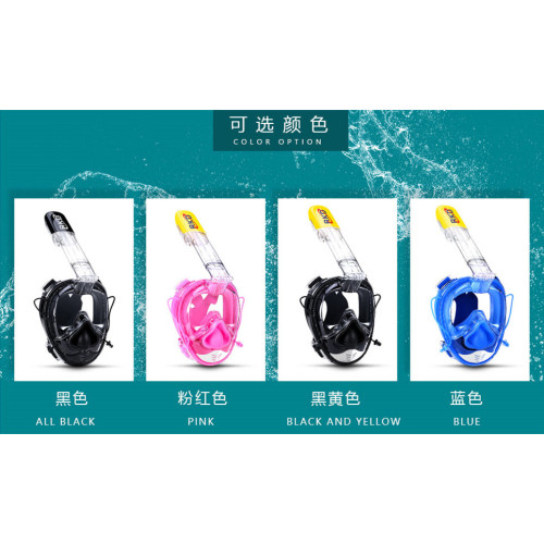 ROHS Full Face Snorkel Mask with camera mount
