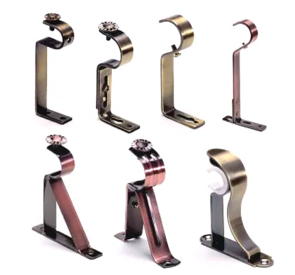 Hot Sale Curtain Rod Brackets - Home Decoration Curtain Hardware