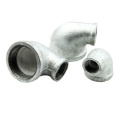 Ajuste de tuberías galvanizadas duraderas con revestimiento de plástico
