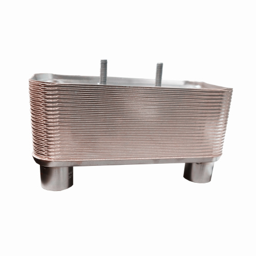 Intercambiador de calor de placa soldada HVAC Corrador de aceite marino