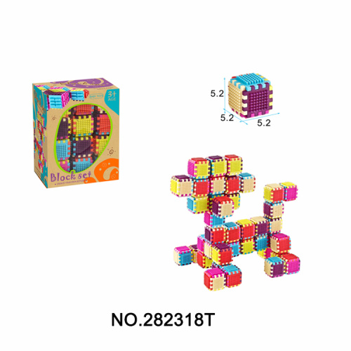 24 piezas de bloques educativos para niños pequeños