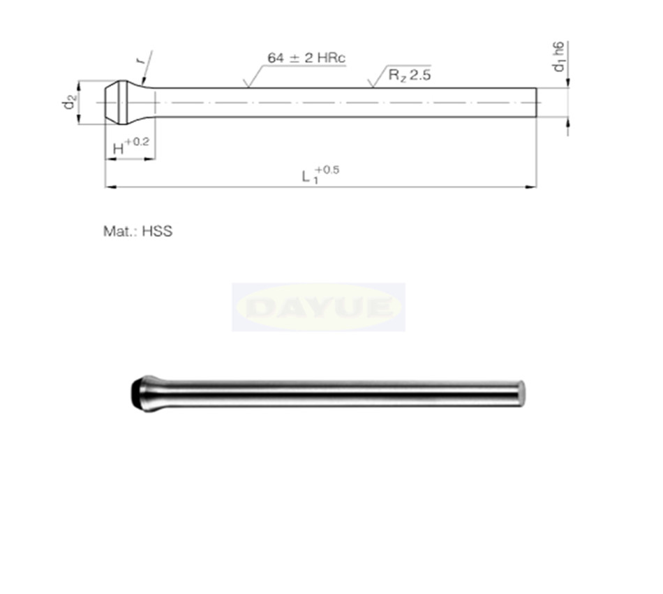 HSS Material Trombone neck cut stamp machining