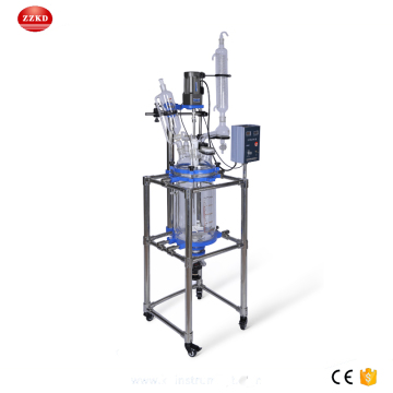 10L Lab Jacketed Glass Polymerization Reactor Price