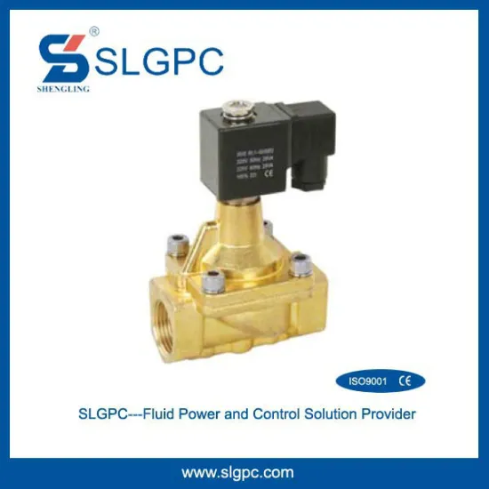 Brass 2 way 2 position 1 inch solenoid valve steam type