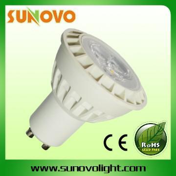 white 4W GU10 spotlight