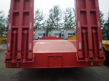 17x3.2m low bed trailer for heavy duty 70t