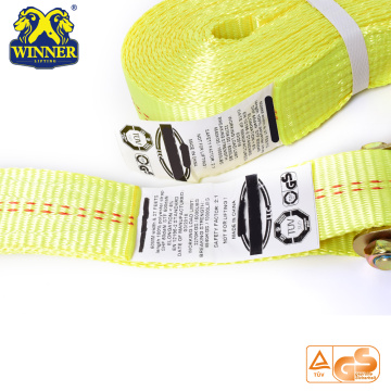 Polyester Webbing Light Ratchet Buckle Strap For Heavy Duty