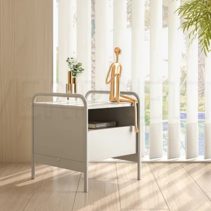 EVERPRETTY Home Hostel Apartment Furniture Simple Extra-size Bedside Cabinet