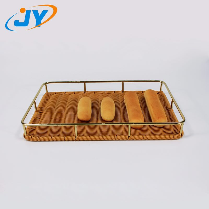 PP rattan bread basket for bakery