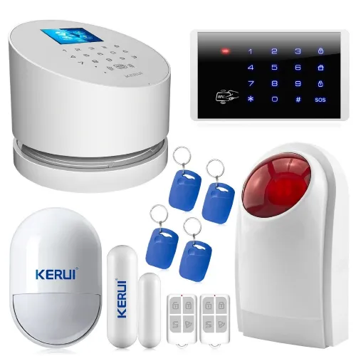 Android / Ios App Wireless Burglar Home Security Alarm Krw2, High