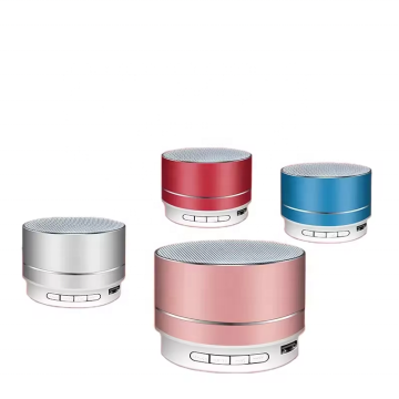 Mini Portabel A10 Nirkabel Bluetooth Speaker Dengan Warna Flashing LED dan Bass Logam untuk Ponsel