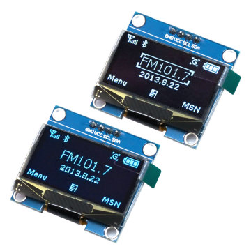 Module OLED de 1,3 pouce - Interface blanc et bleu 128x64 IIC pour Arduino
