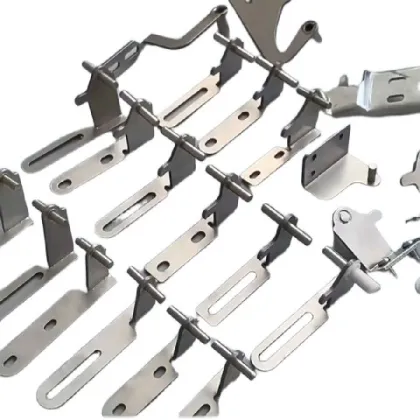 Stainless steel refrigerator door hinge