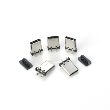 TYPE-C USB-C Male Vertical Plug Connectors