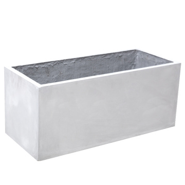 Cheap Large White Cement Planter Pots