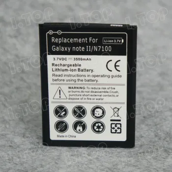 gb t18287-2000 Battery for Samsung Galaxy Note II N7100