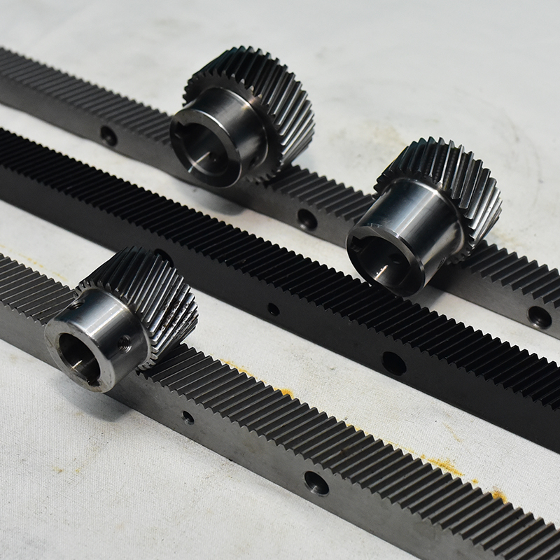 Metal Helical and Box Pinion Gears, 1.5M Length Rack Rail Racks for CNC Router