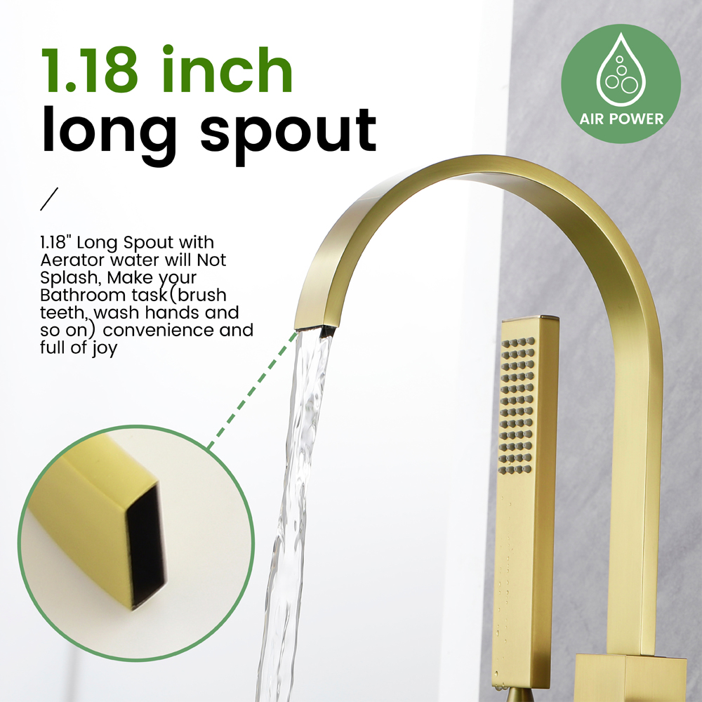 freestand tub faucet 18003bg 9