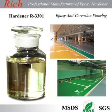 Epoxy Flooring Coating Curing Agent, Epoxy Hardener R-3301 for Anti-Corronsion Floor Concrete Floor Hardener