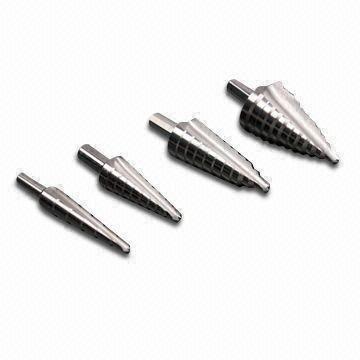 HSS Step Drill with 90° Step and 100° Point Angle, Available in Various Sizes