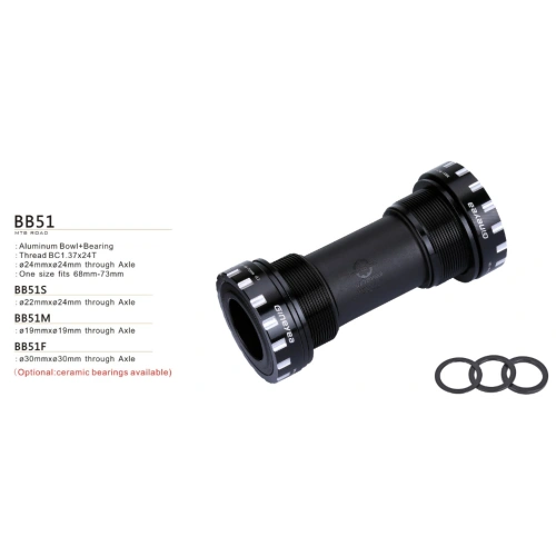 Fits 68 or 73mm English Threaded BB Shell Bottom Brackets MTB Road ...