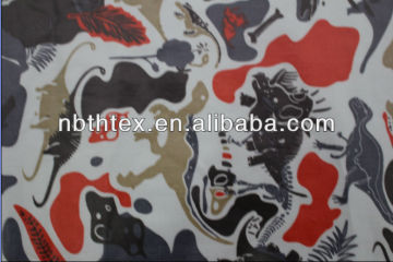 40*40 PVC animal printing fabrics for garment