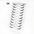 half set lash extensions strips half false eyelashes