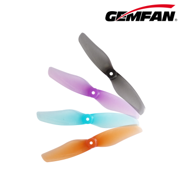 GEMFAN 2 Paddle CW CCW Props 2008 High Efficiency RC Helicopter for Brushless Motors FPV Racing Drone