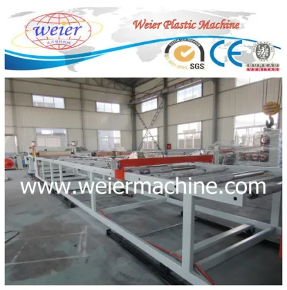 High Gloss Fireproof UV Coating Decorative Wall Profile PVC Sheet Manufacturing Machine