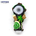 Glass Hand Pipes with 420 Alien boy