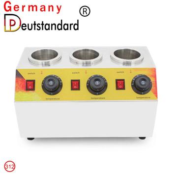 Three bottles sauce warmer machine durable