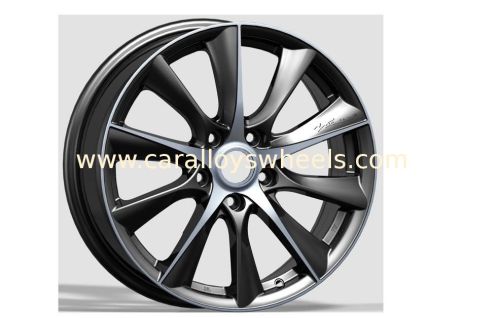 Customized 17 Inch Automobile Alloy Wheels Pcd 100 - 114.3