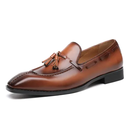 Impressive Italian Leather Oxford Formal Dress Shoes for Men
