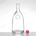 Custom wholesale glass bottles for whiskey brandy water